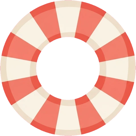 Une bouée de natation